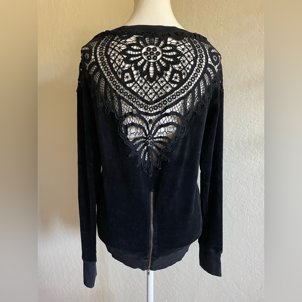 Pam & Gela velvet and lace top - Picture 5 of 10